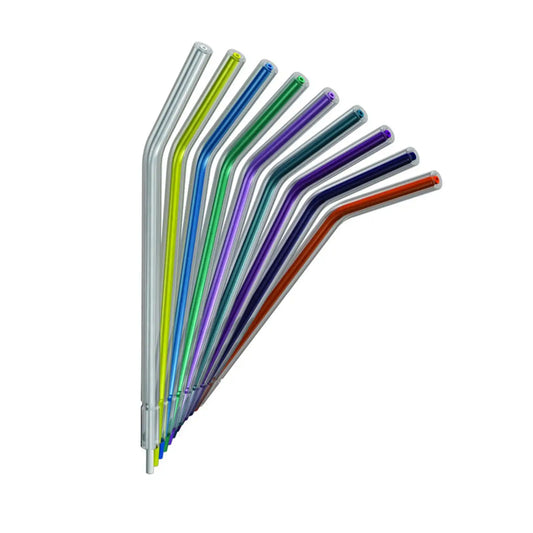 Young - Crystal Tip Air/Water Syringe Tips Rainbow 1500/Bag