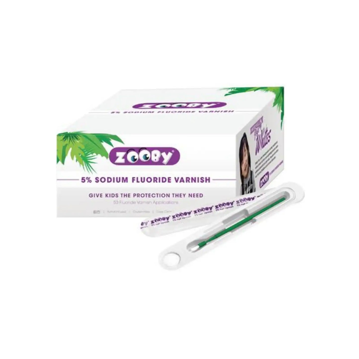 Young - Zooby 5% Fluoride Varnish Happy Hippo Cake 50/Pk