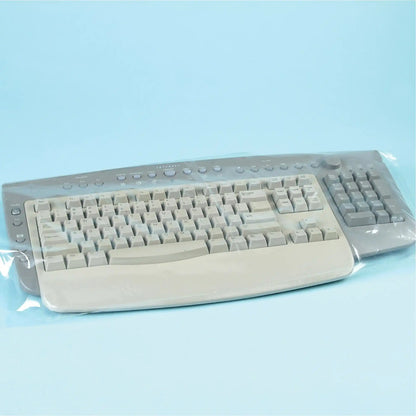 Plasdent - Small Keyboard Cover 12.5" x 8" 250/Bx. Clear plastic design protects