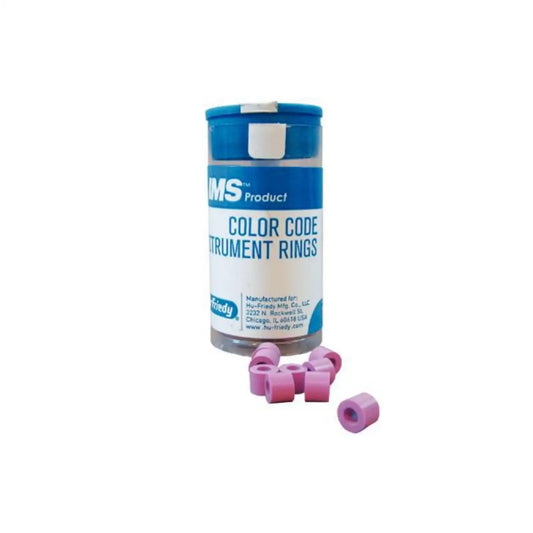 Hu-Friedy - Color Code Instrument Rings Regular 50/Pk Pink