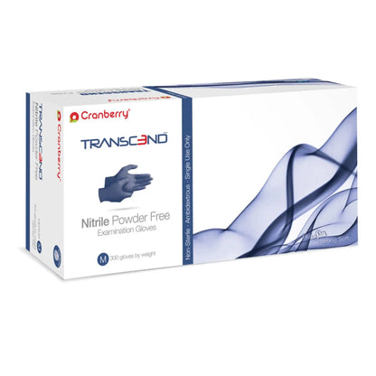 Cranberry - Transcend Nitrile Gloves 300/Bx Large