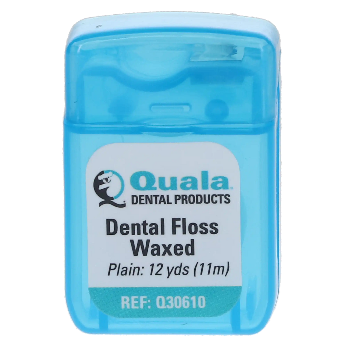 Quala - Dental Floss Nylon Floss, Waxed Plain, 12 yds, 72/cs