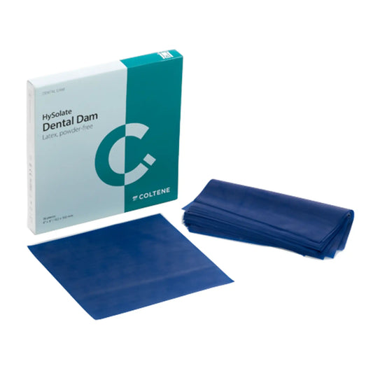 Coltene - HySolate Latex Dental Dam 6x6 Blue Medium 36/Pk - (Replaces H03530)