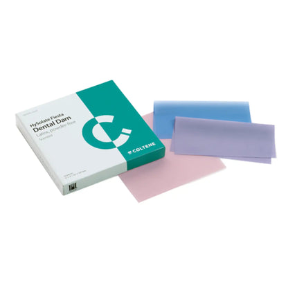 Coltene - HySolate Fiesta Latex Dental Dam 5x5 Asst Medium 52/Pk (Replaces H04641)