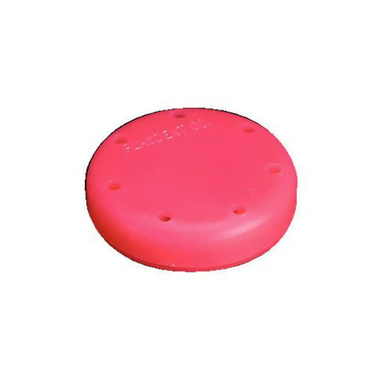 Magnetic Bur Block 7-Hole Small Round Neon-Pink **Discontinued see PLA-400BSS-6