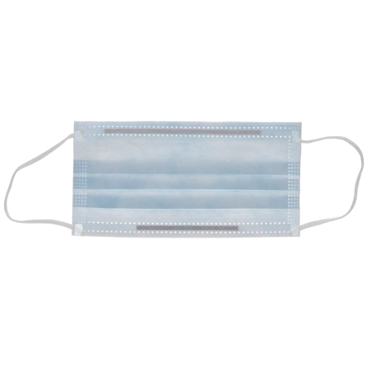 Crosstex - Ultra Earloop Mask w/Secure Fit Mask Technology Blue ASTM Level 3