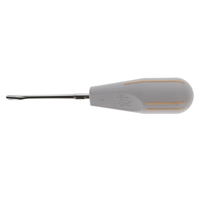 Directa - Luxator, 5 mm Straight Blade Tan Stripes. Indicated for interproximal use
