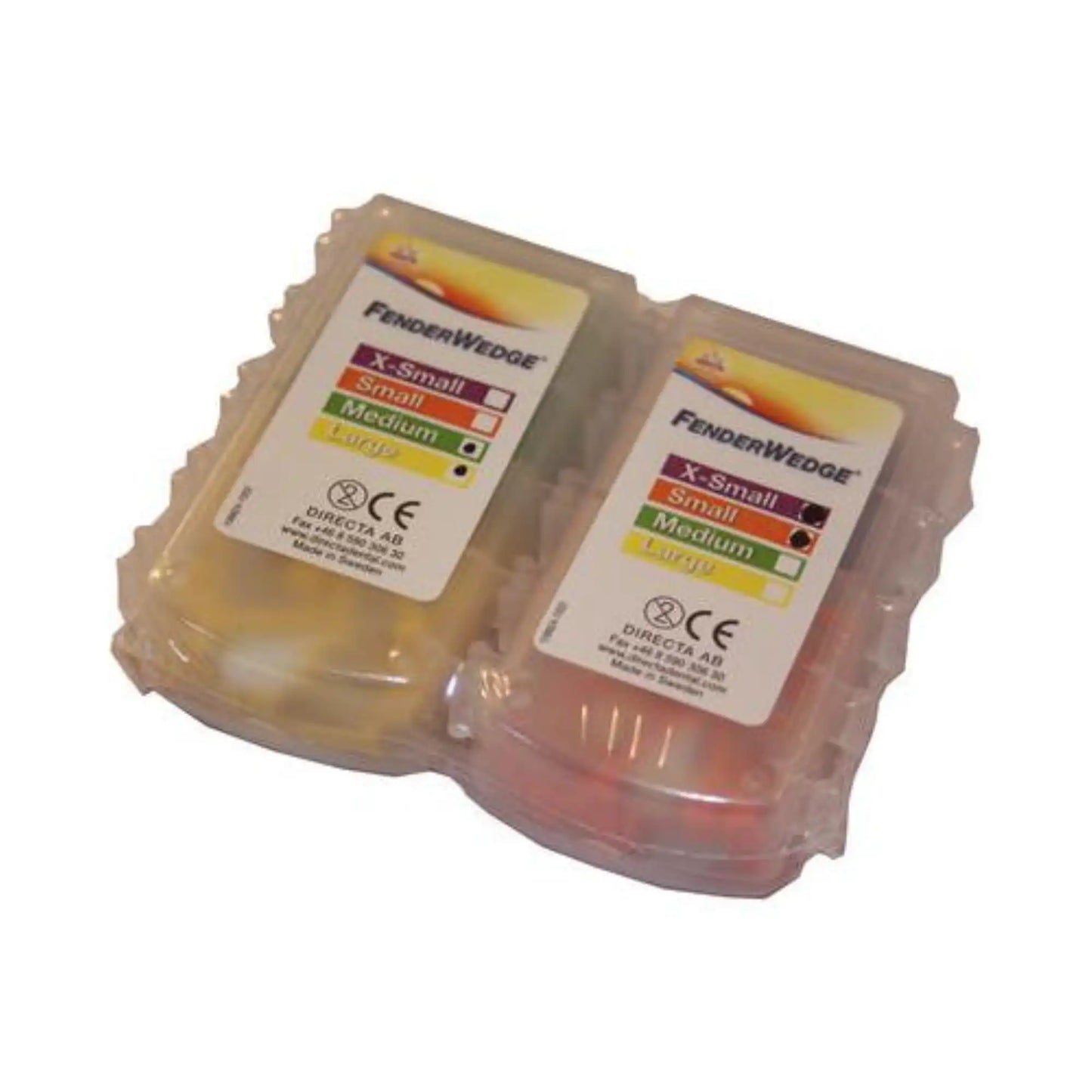 Directa - FenderWedge Assortment Kit 144/Bx. 36 wedges of each size. Designed to protect