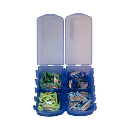 Directa - FenderMate Assortment Kit: One hand operated organizer box with 72 pieces