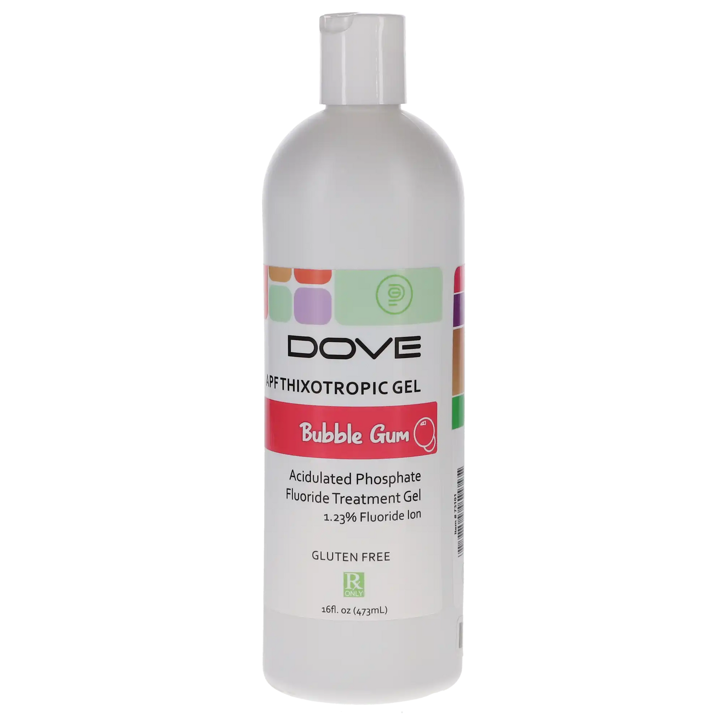 HSB - Fluoride Gel 60 Sec. 16oz Bubble Gum