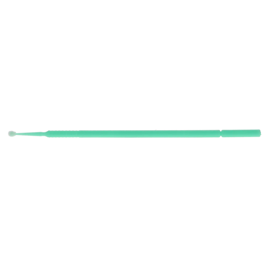 HSB - Micro-Brush Disposable Applicators, Regular, Green, 4 x 100/Pk