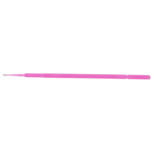 HSB - Micro-Brush Disposable Applicators, Fine, Pink, 4 x 100/Pk