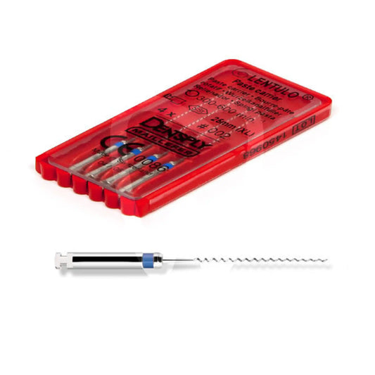 Dentsply - RA Lentulo Spiral Fillers SS #2 Blue 17mm 4/Pk - (671551)