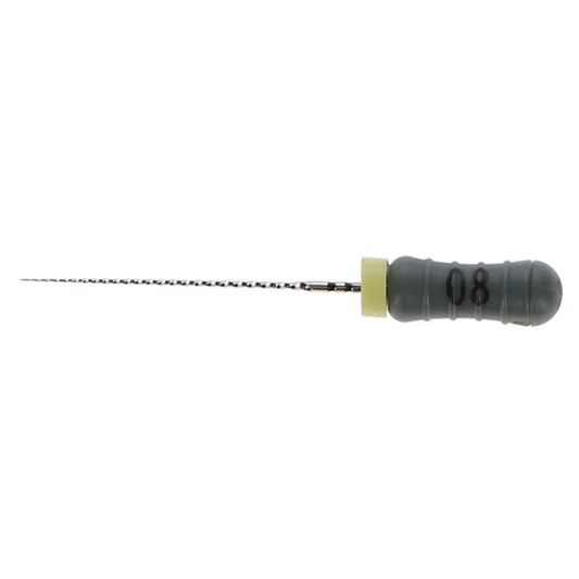 Maillefer Ready-Steel SS Sterile C+File 21mm #08  - 6/Pack