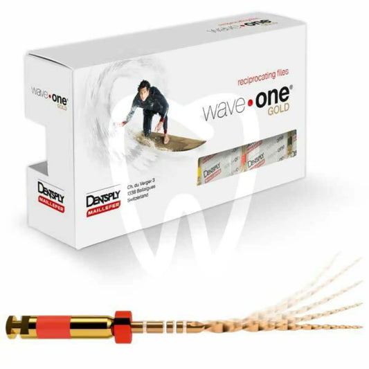 Dentsply - WaveOne Gold Reciprocating Files 6/Pack? 31mm - Small Yellow