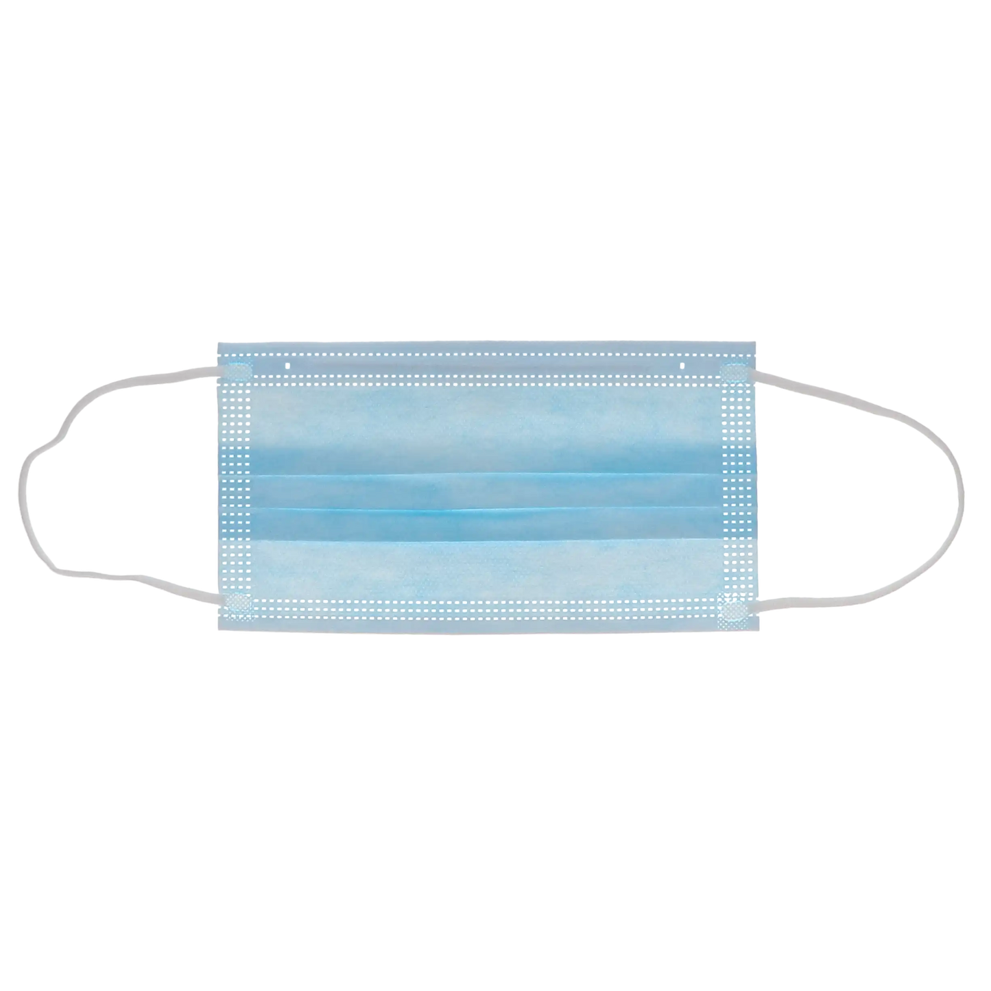 HSB - Earloop 3-PLY Masks 50/Bx ASTM 1 Blue BFE=>95, PFE=>95, Synthetic Blood 80 mmHg