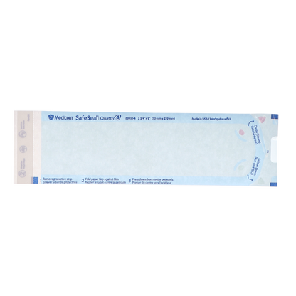 Medicom - SafeSeal - Duet Pouch - 2.75 x 9 - 200/Bx