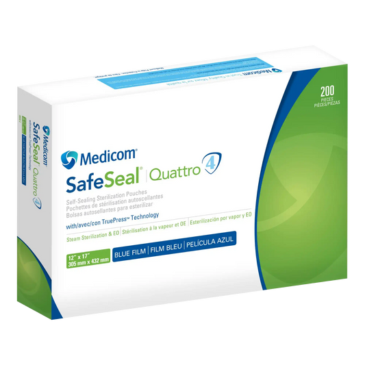 Medicom - SafeSeal Duet Pouch 12x17 200/Bx (88040)