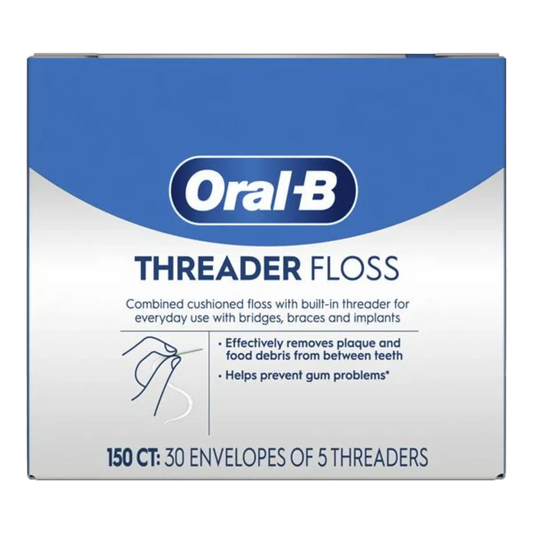 P&G - Oral-B Threader Floss 30 envelopes of 5 Threaders (replaces PROC-84843408)