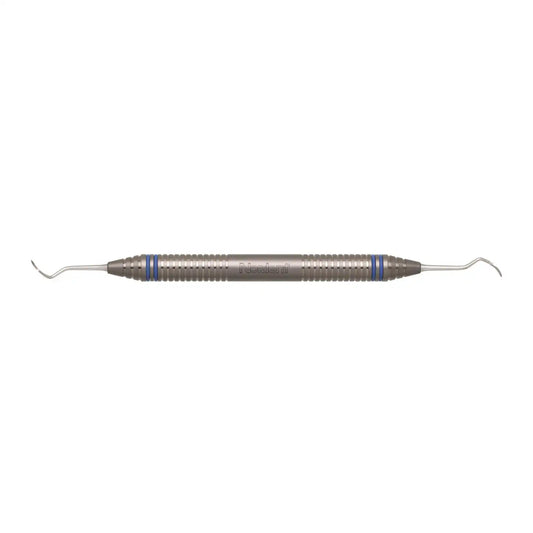 Implant Scaler DE Titanium ImplaMate Posterior Sickle #204S DuraLite ColorRings