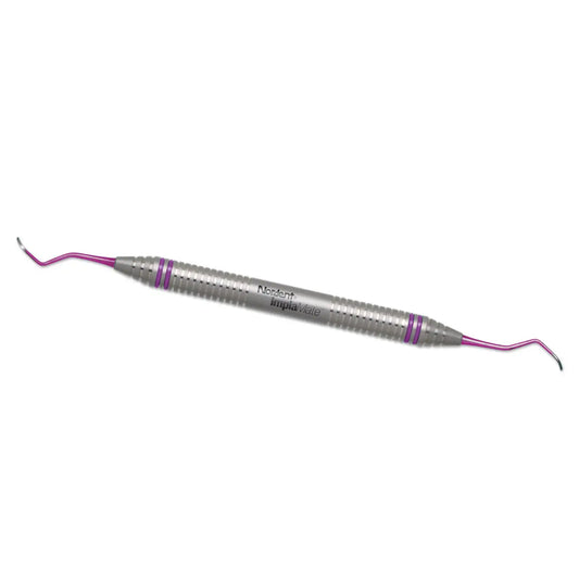 Implant Scaler DE Titanium ImplaMate Offset Sickle #N67 DuraLite ColorRings