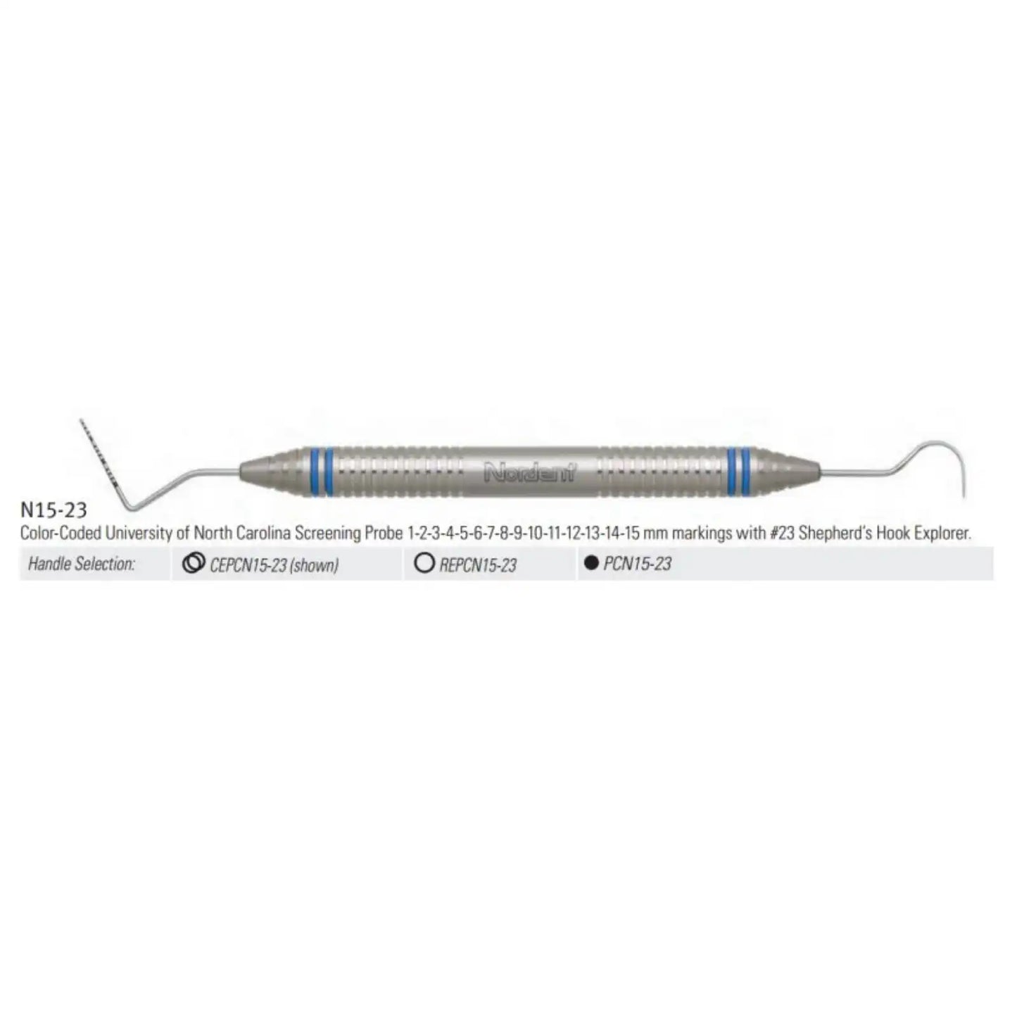 Expro #23 DE Color Coded Probe UNC #N15 DuraLite ColorRings