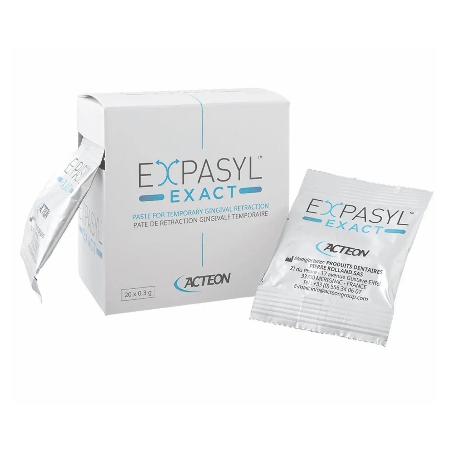 Acteon - Expasyl Exact Gingival Retraction 0.3g Caps 20/Pk