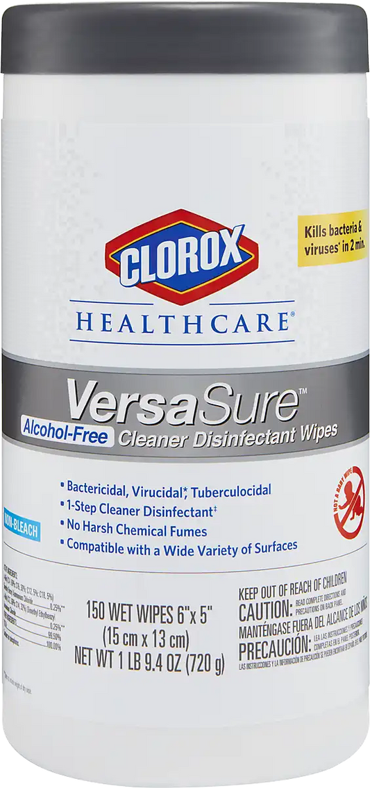 Colorox - Clorox VersaSure AF Wipes 150/Can
