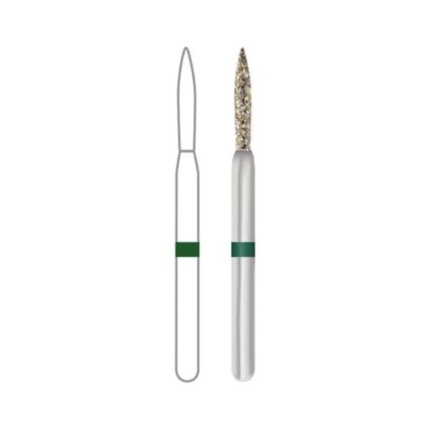 Midwest ONCE Sterile Diamond Burs 862-010C 25/Pk