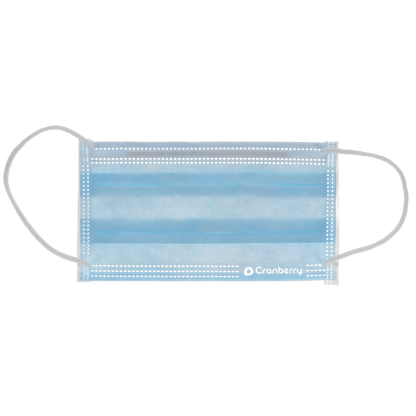 Cranberry - S3 Plus Mask Blue 50/Box ASTM-3