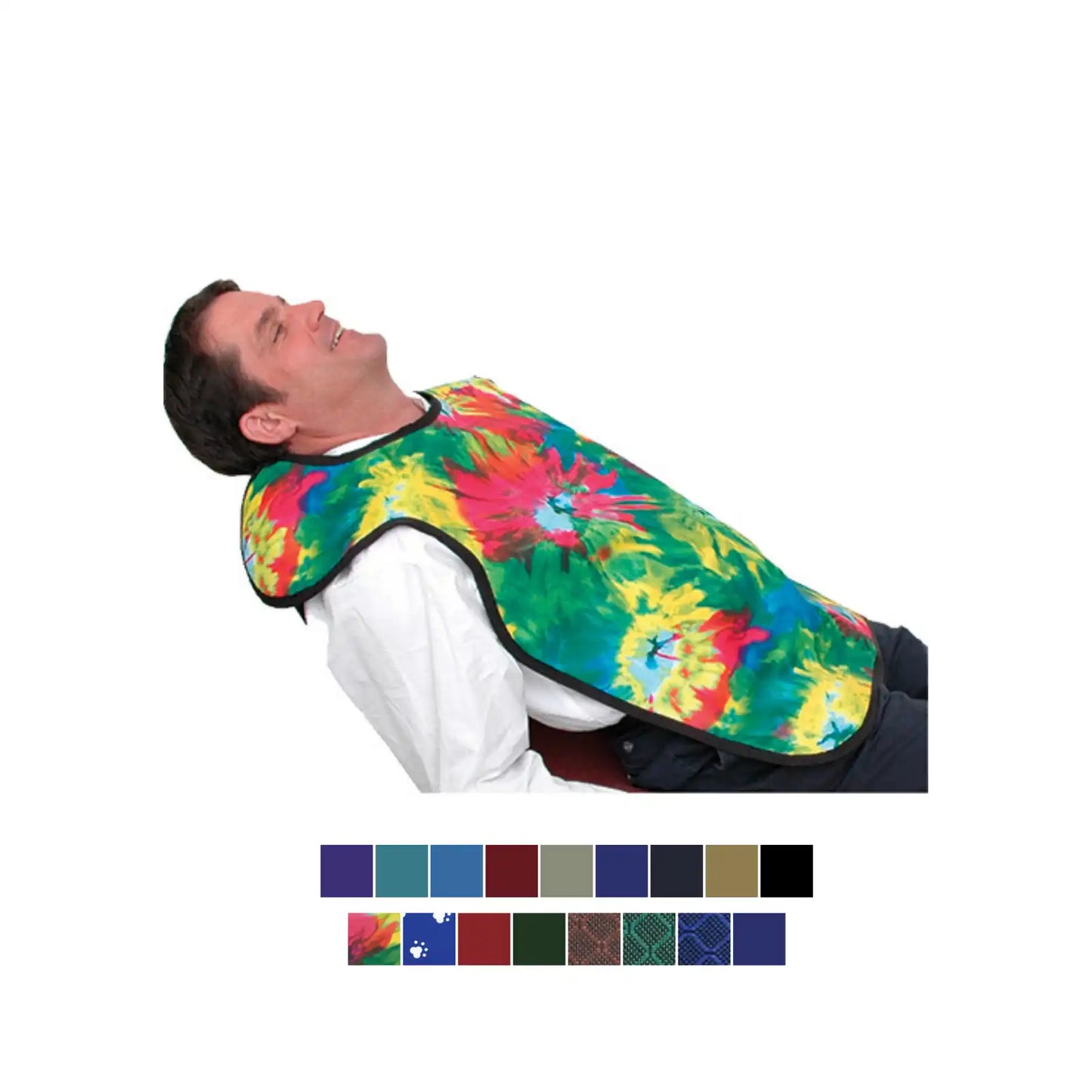 Lead-Free X-Ray Apron Adult w/o Collar Dog-Paw