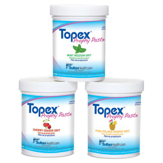 Sultan - Topex Prophy Paste Jar Coarse Mint 12 oz