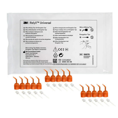 RelyX Universal Micro Mixing Tips with Elongation Tips 15/Pk