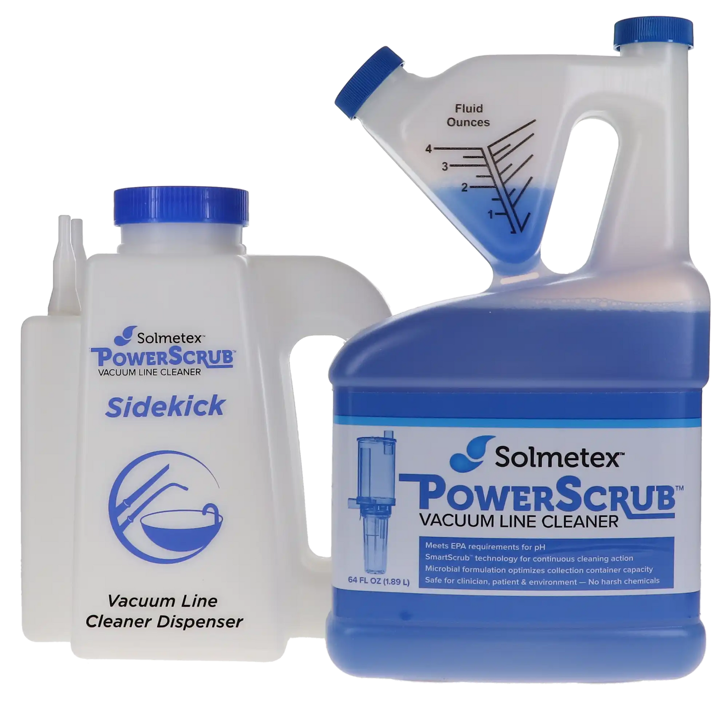Solmetex - PowerScrub Vacuum Line Cleaner Intro Kit