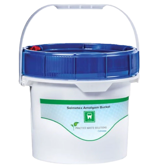 Solmetex - Amalgam Bucket 3.5 Gallon.