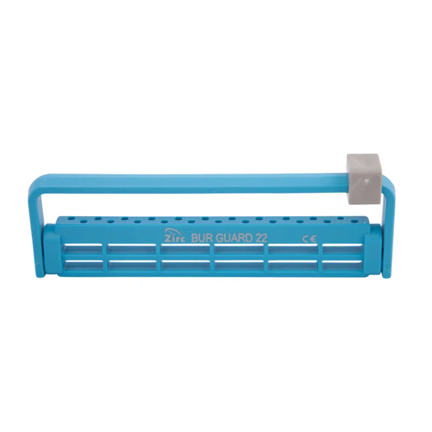 Steri-Bur Guard 22-Hole Neon-Blue