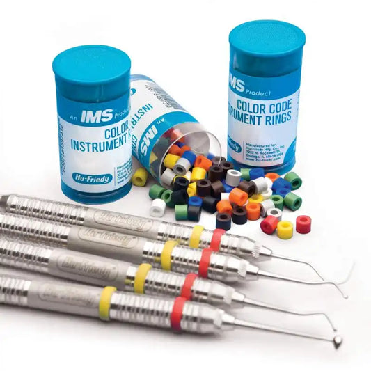 Hu-Friedy - Regular Color Code Instrument Rings Assorted 90/Pk