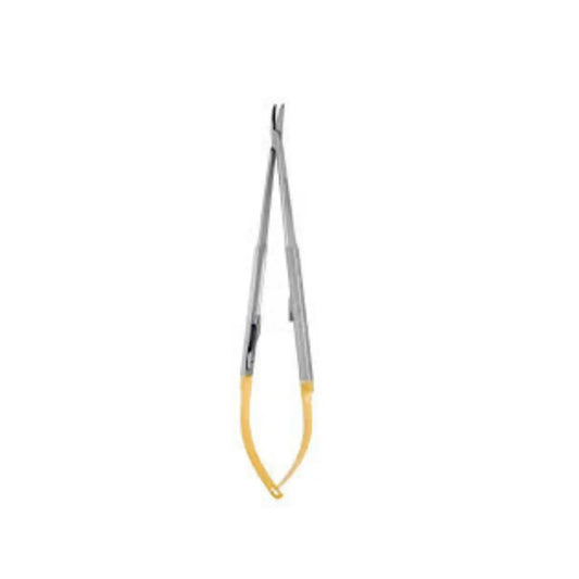 Castroviejo Perma Sharp Needle Holder Curved