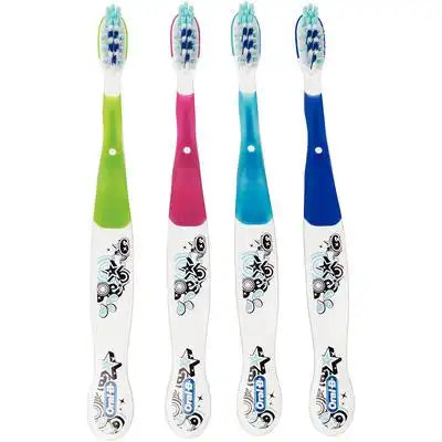 P&G - Oral-B 8+yr Star Graphics Asst Colors Toothbrush 6/Bx **DIscontinued see PRO-80366100