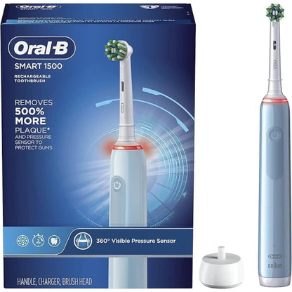 P&G - Smart 1500 Electric Toothbrush. Includes handle, charger, (1) CrossAction brush head. 3/cs (To Be DISCONTINUED)