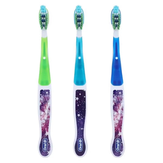 P&G - Oral-B Kids Manual Toothbrush 6+ Stars Graphics 6/Pk