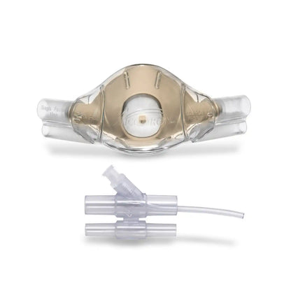 Accutron - ClearView Nasal Mask and Capnography Bundle Adult Unscented Grey 12/Pk