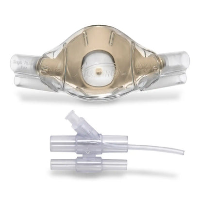 Accutron - ClearView Nasal Mask and Capnography Bundle Pediatric Unscented Grey 12/Pk