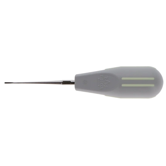 Directa - Luxator, 1mm Straight Blade Light Green Stripes, Integrates Periotom