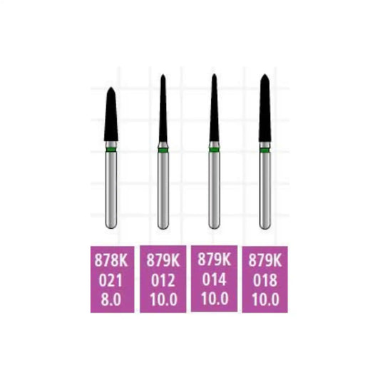 Alpen X1 Sterile Singe-Use Diamonds FG 879K-014 Coarse 25/Pk