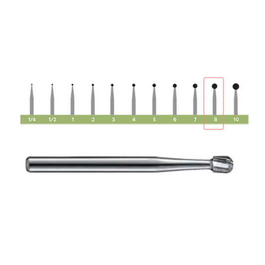 Axis - Carbide Bur Surgical FG8 100/Pk