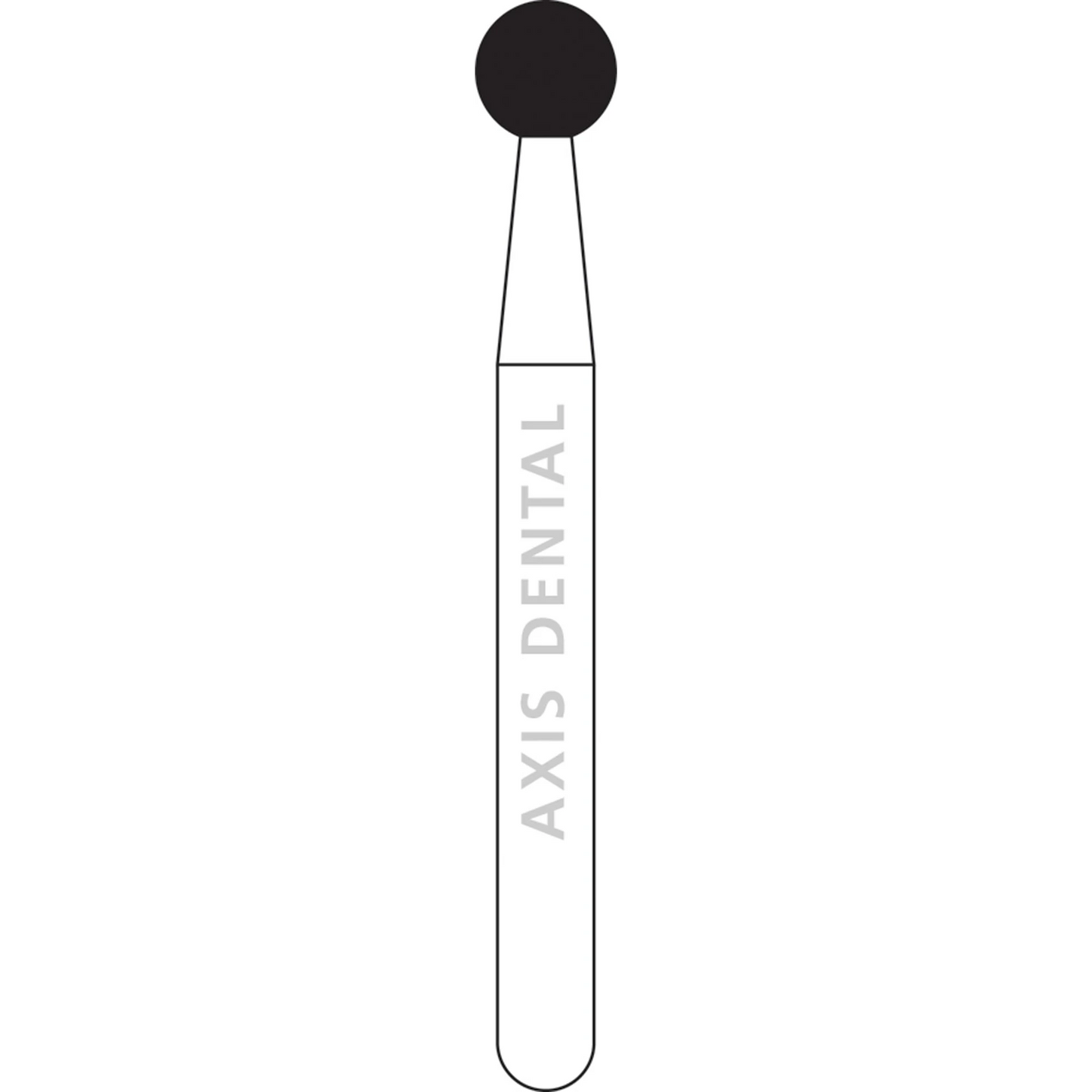 Axis - Zir-CUT Diamond Bur Friction Grip Z801-023 Z-Grit 5/Pk