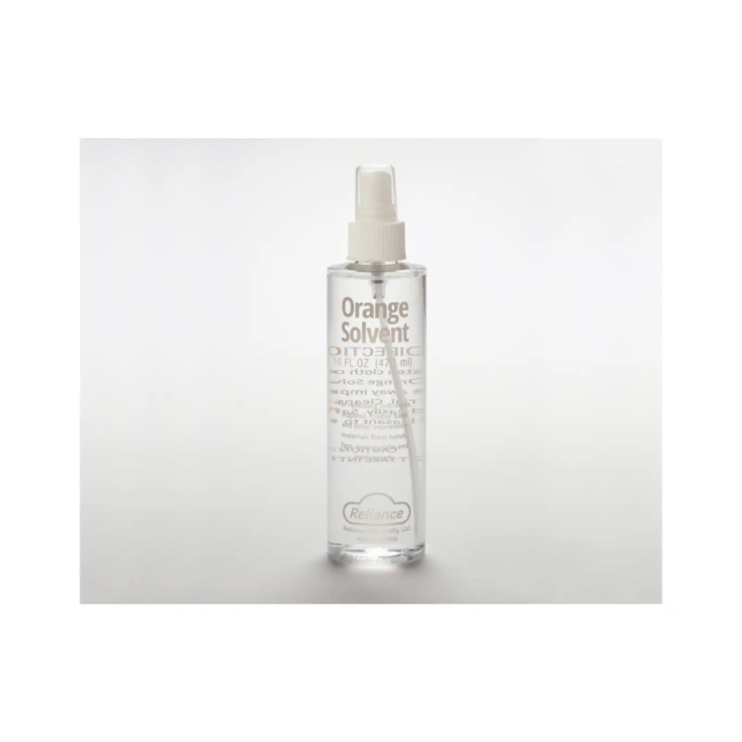 Orange Solvent Spray Top Bottle 16oz