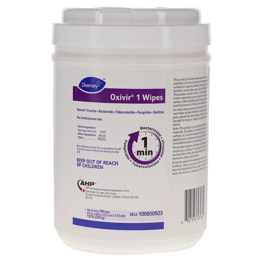Diversey Oxivir 1 Surface Disinfection Wipes 160/Can