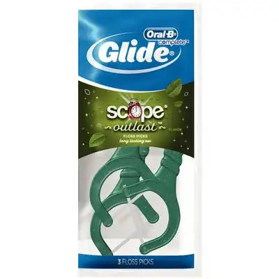 P&G - Oral-B Glide Complete Floss Picks w/Scope 3/Pk x 72/Box **Discontinued, see PROC-80754437